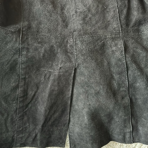 Marcelle Renée Leather Jacket/Blazer Size S  Black/Charcoal Color Western Style - Picture 9 of 10